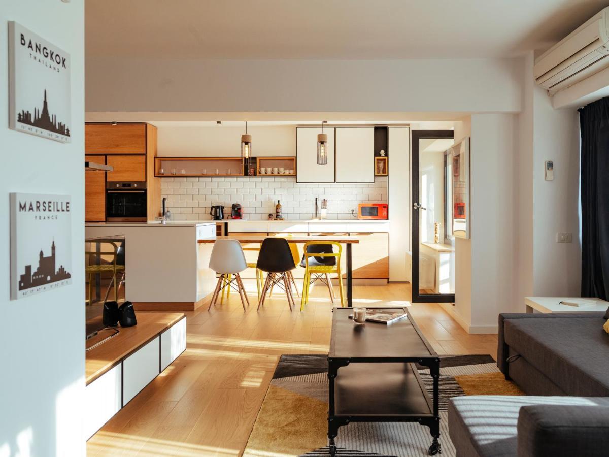 Central Modern Design Apartment 부쿠레슈티 외부 사진