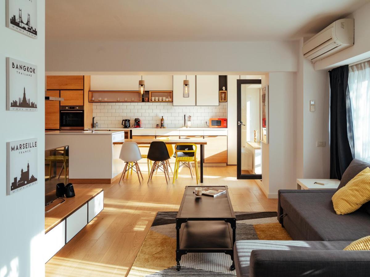 Central Modern Design Apartment 부쿠레슈티 외부 사진
